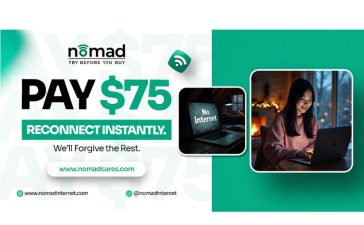 Nomad Internet Unveils NomadCares $75 Redemption Program