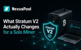 What Stratum V2 Actually Changes for a Solo Miner