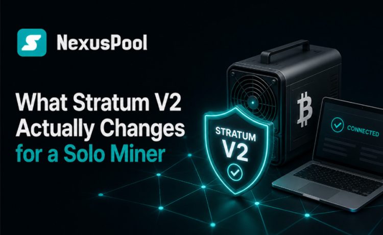What Stratum V2 Actually Changes for a Solo Miner